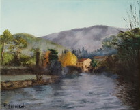 Brumes sur la Sorgue