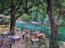 Pause fra&icirc;cheur &agrave; Fontaine