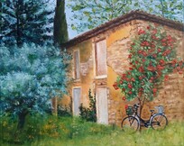 La grange et le v&eacute;lo