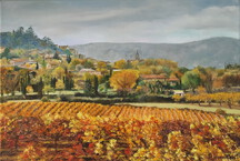 Brumes automnales sur Bonnieux
