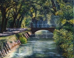 le long du canal