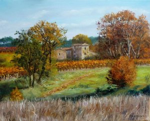 Automne en Luberon.