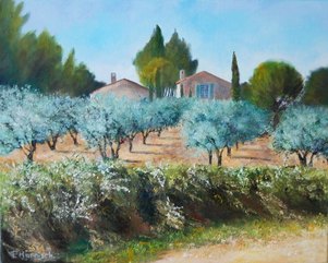 Derri&egrave;re les prunelliers
