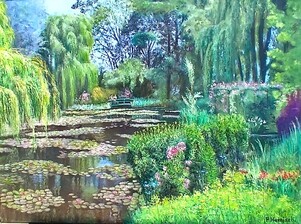 Nymph&eacute;as &agrave; Giverny
